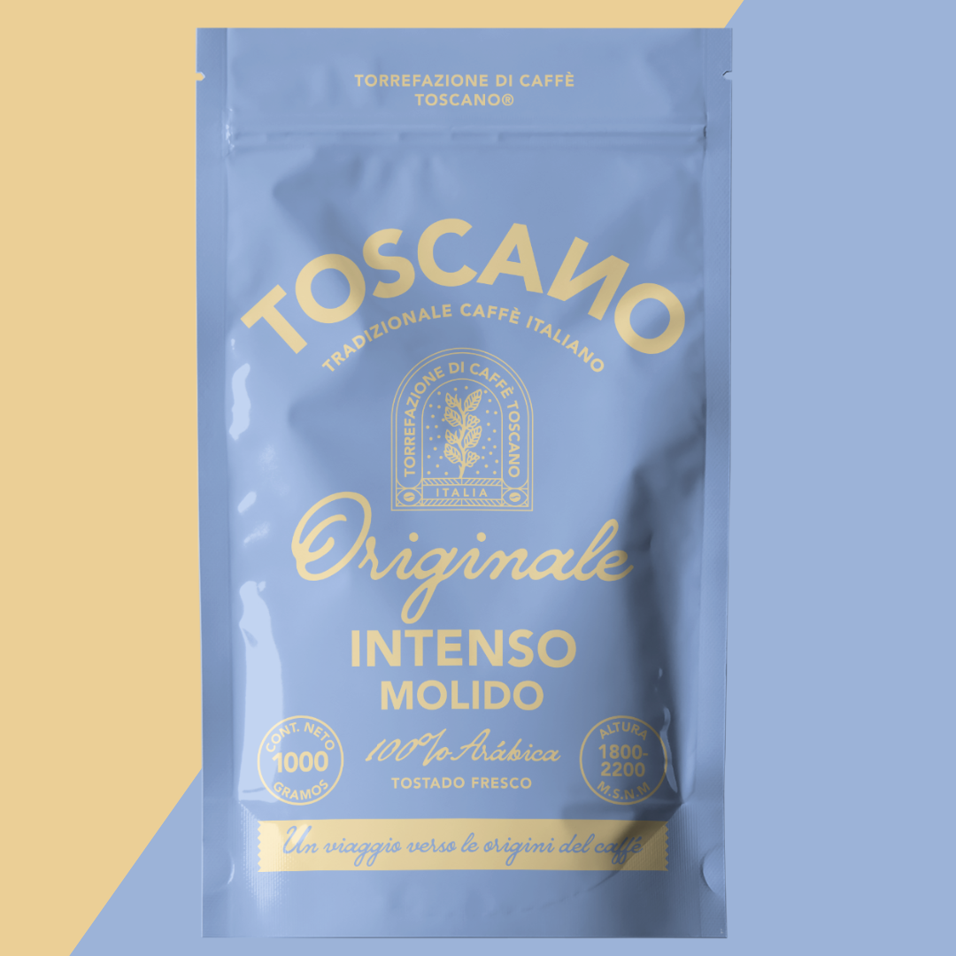 Toscano Promo Navidad: Café Toscano 1kg + 250g de Regalo (Intenso/Tradizionale)
