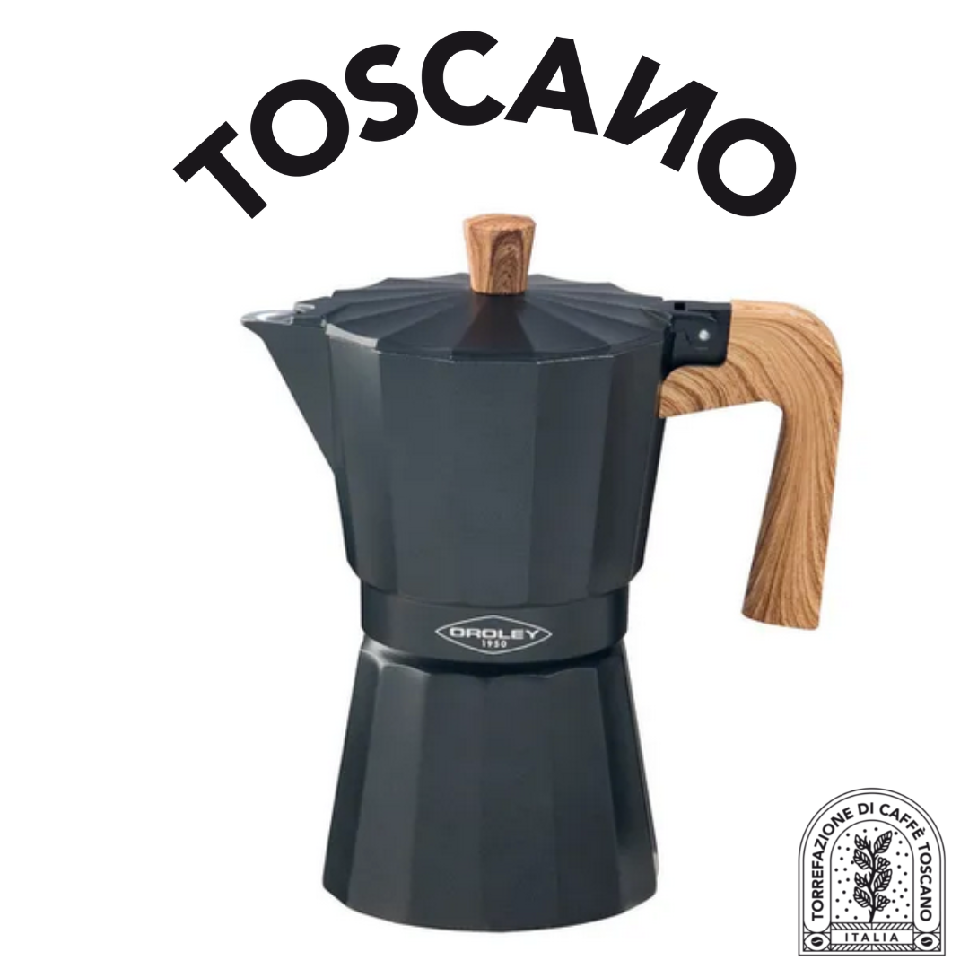 Cafetera Italiana Oroley Dakar 1 Taza – Café Toscano