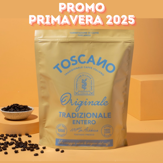 Promo Primavera: Café Toscano Tradizionale 1kg